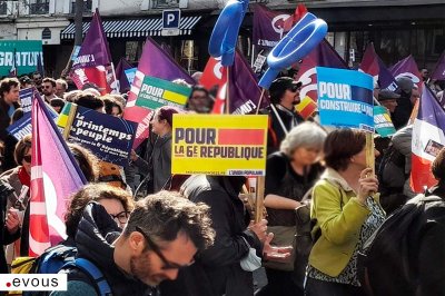 Grèves et manifestations à Nantes